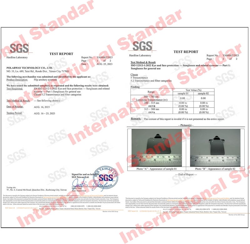 PinbWD international standard shooting glasses patches - Image 4